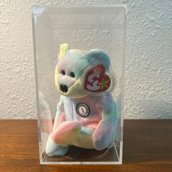 B.B. Bear the Bear Beanie Baby - Ty Beanie Baby -  Style Number #09398 - Picture 1 of 9